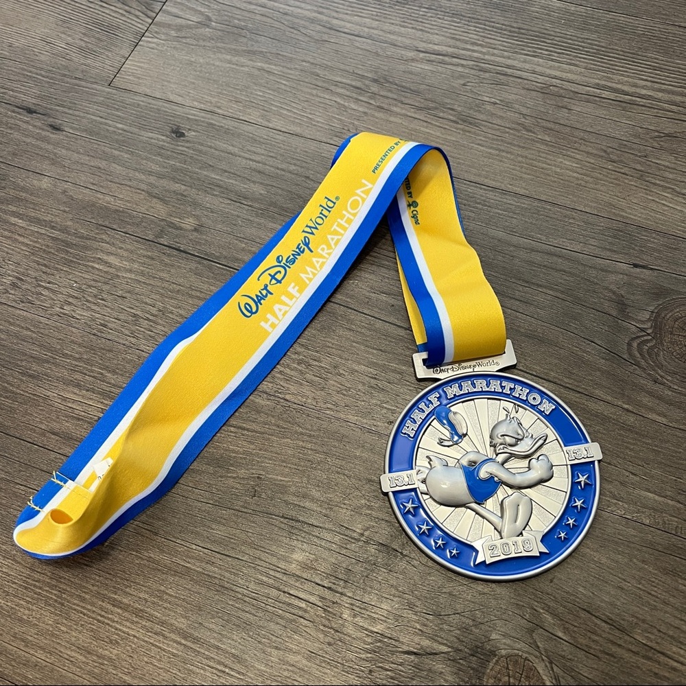 RunDisney Half Marathon 2019 Donald Medal